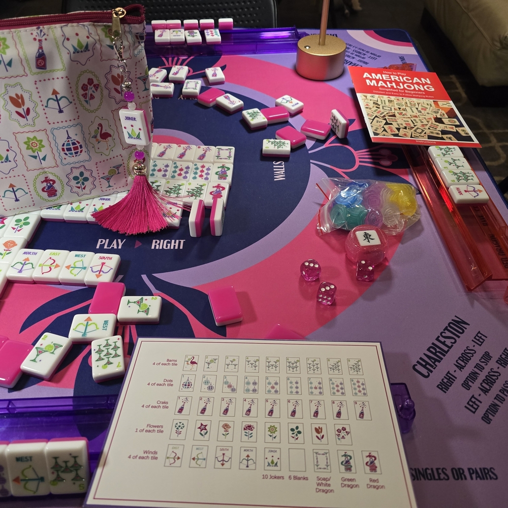 Champagne, Martini, Disco Ball Mahjong Tile Set - Picture 6 of 9